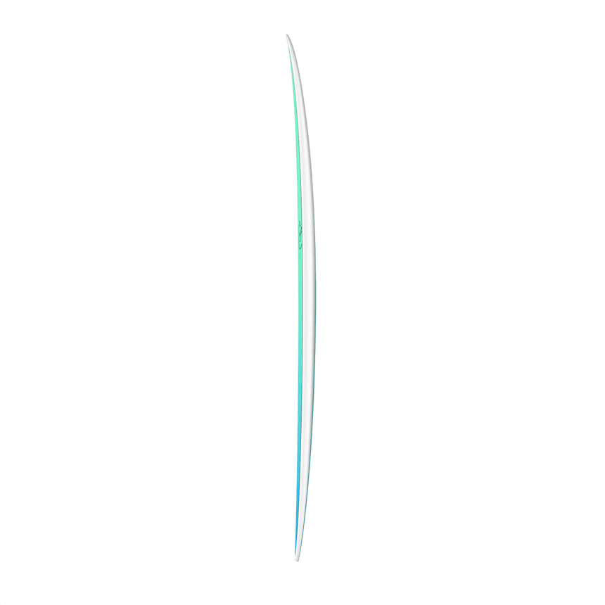 Fun V+ Tet Retro Fade White Rail 8'2" - Planche De Surf FunboardFunboard / HybrideTorq
