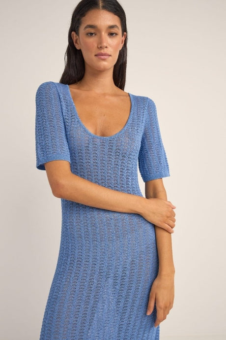 Georgia Short Sleeve - Robe Longue FemmeOverswimRhythm