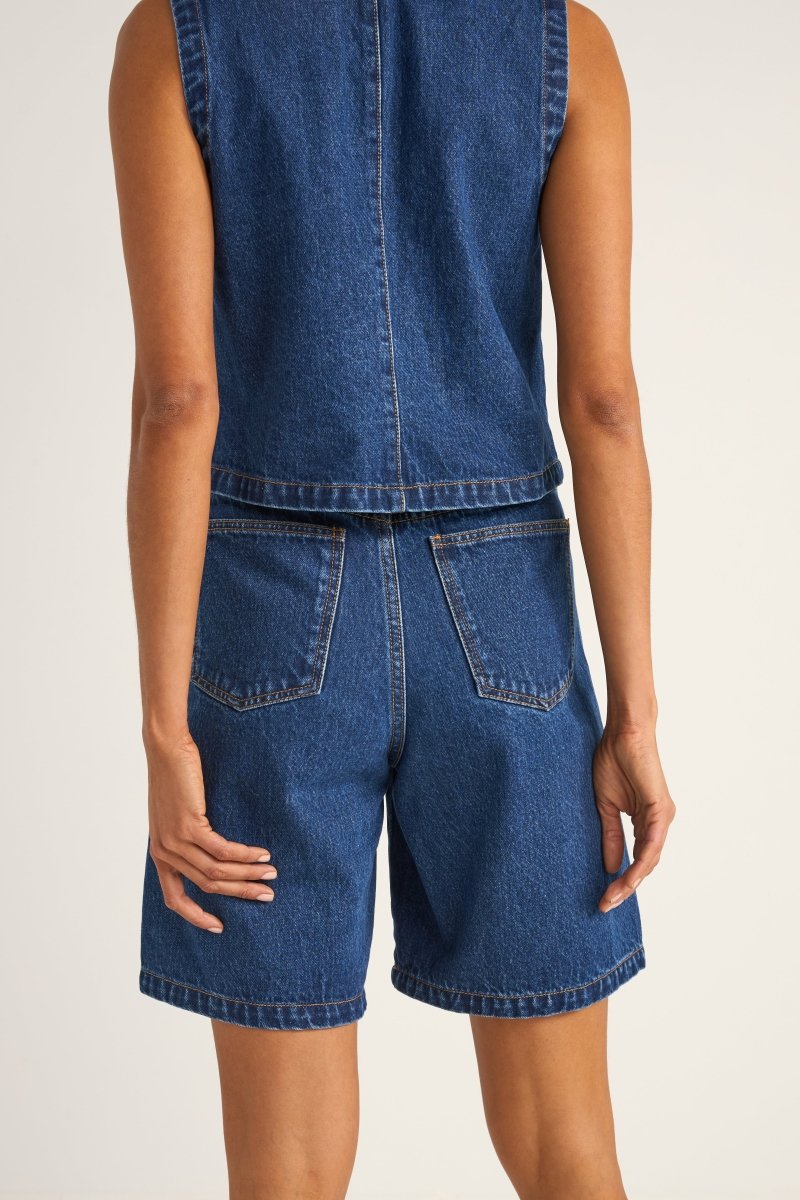 Gia Denim Jorts - Short FemmeShortsRhythm
