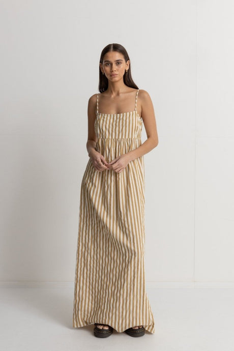 Goodtimes Stripe Robe Longue Femme#DressRhythm