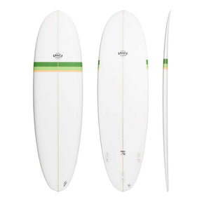 Grace Demibu Futures x 3 - Planche de surf Mini - MalibuFunboard / HybrideGrace