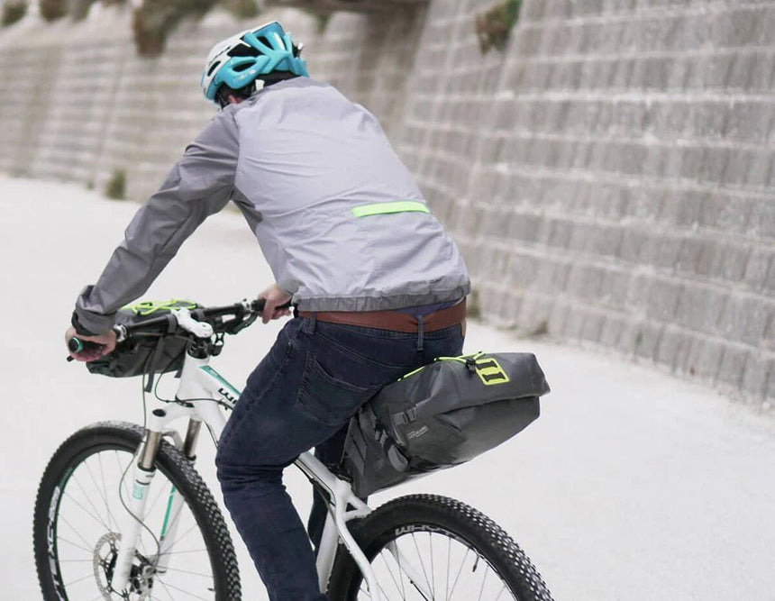 Handlebar Tube Velo Dry - Sacoche De Guidon Velo Étanche 10 L GriseBaggageOverboard