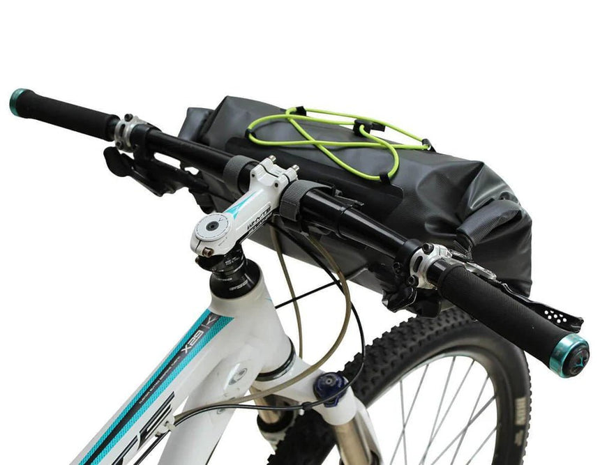 Handlebar Tube Velo Dry - Sacoche De Guidon Velo Étanche 10 L GriseBaggageOverboard