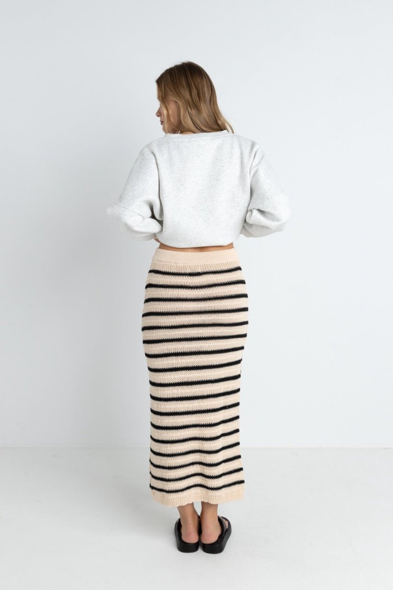 Highline Stripe Knit - Jupe Mi-Longue FemmeSkirtRhythm