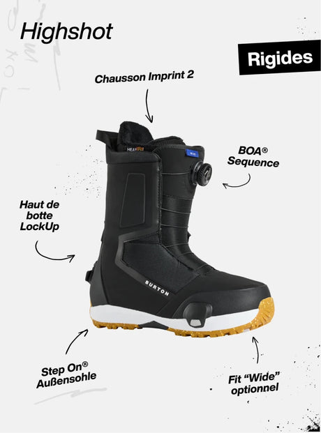 Highshot Step On® - Boots de Snowboard HommeBoots SnowboardBurton
