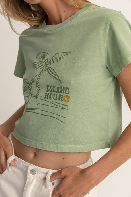 Island Hour T-Shirt Vintage FemmeTee ShirtsRhythm