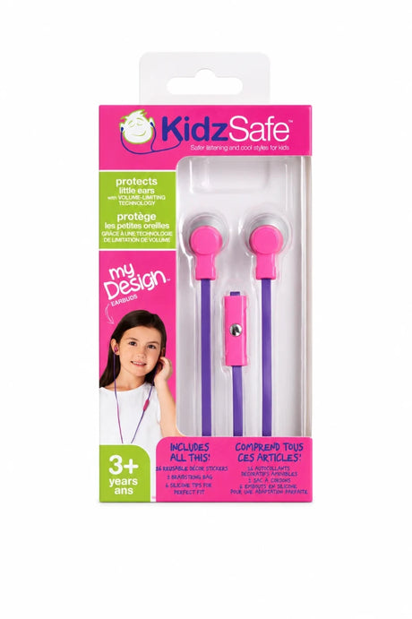 KIDZSAFE GIRLS DIY EARPHONES SMSEarphonesSms Audio