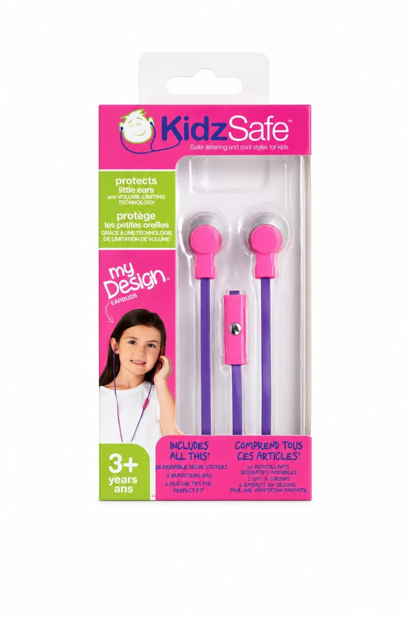 KIDZSAFE GIRLS DIY EARPHONES SMSEarphonesSms Audio