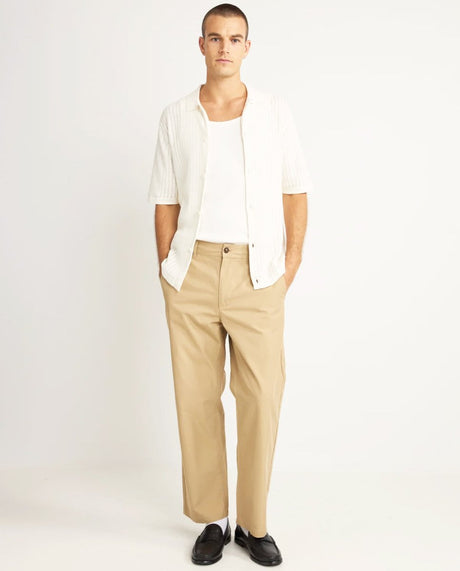 Knit Button Down Polo Homme#Tee ShirtsRhythm