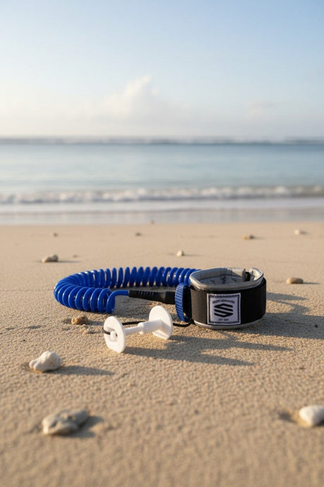 Leash Coiled Biceps Amaury Lavernhe - Leash BodyboardLeashsSniper