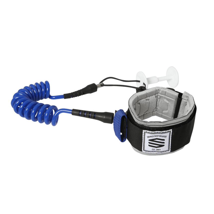 Leash Coiled Biceps Amaury Lavernhe - Leash BodyboardLeashsSniper