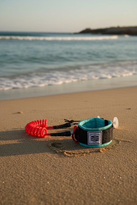 Leash Coiled Biceps Iain Campbell - Leash BodyboardLeashsSniper