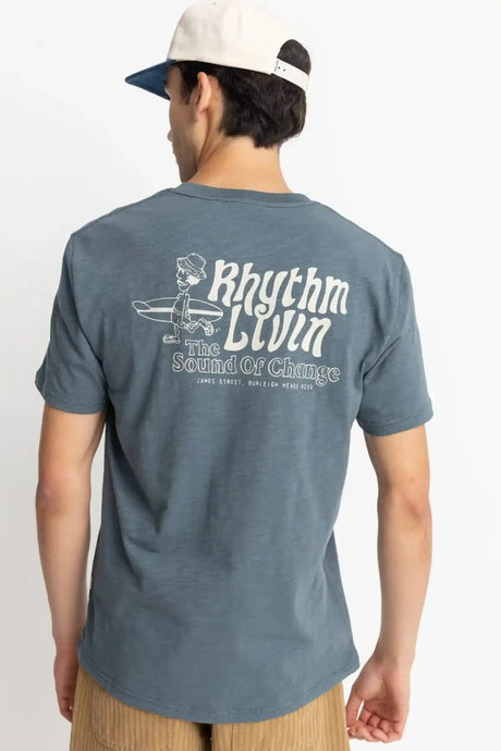 Livin Slub - S/S T-Shirt HommeTee ShirtsRhythm