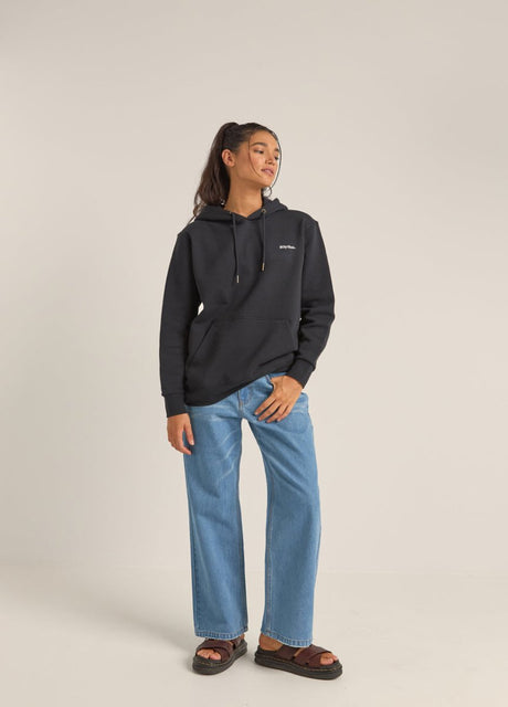 Logo Boyfriend Hood - Sweat Capuche FemmeSweatsRhythm