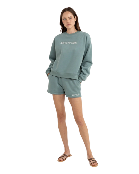 Logo Fleece - Short FemmeShortsRhythm
