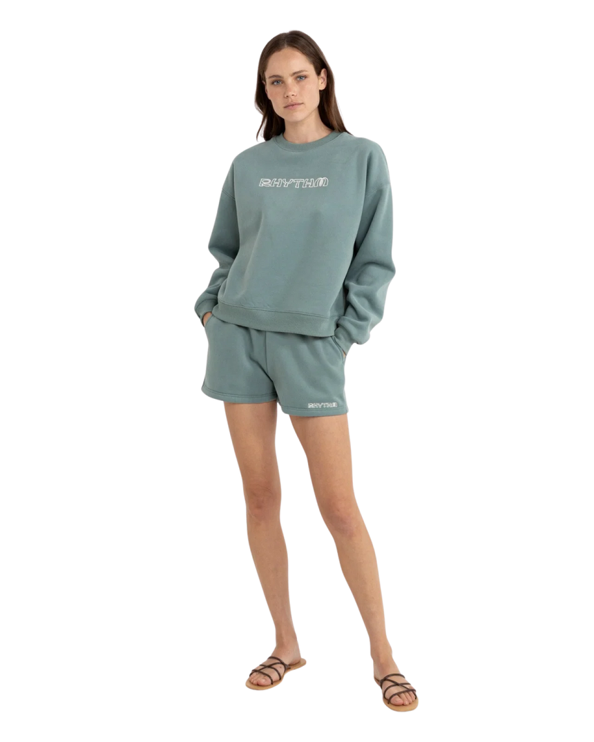 Logo Fleece - Short FemmeShortsRhythm