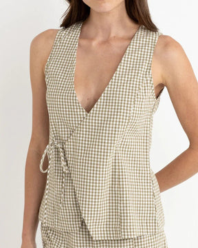 Lola Wrap Front Vest - Top FemmeDébardeursRhythm