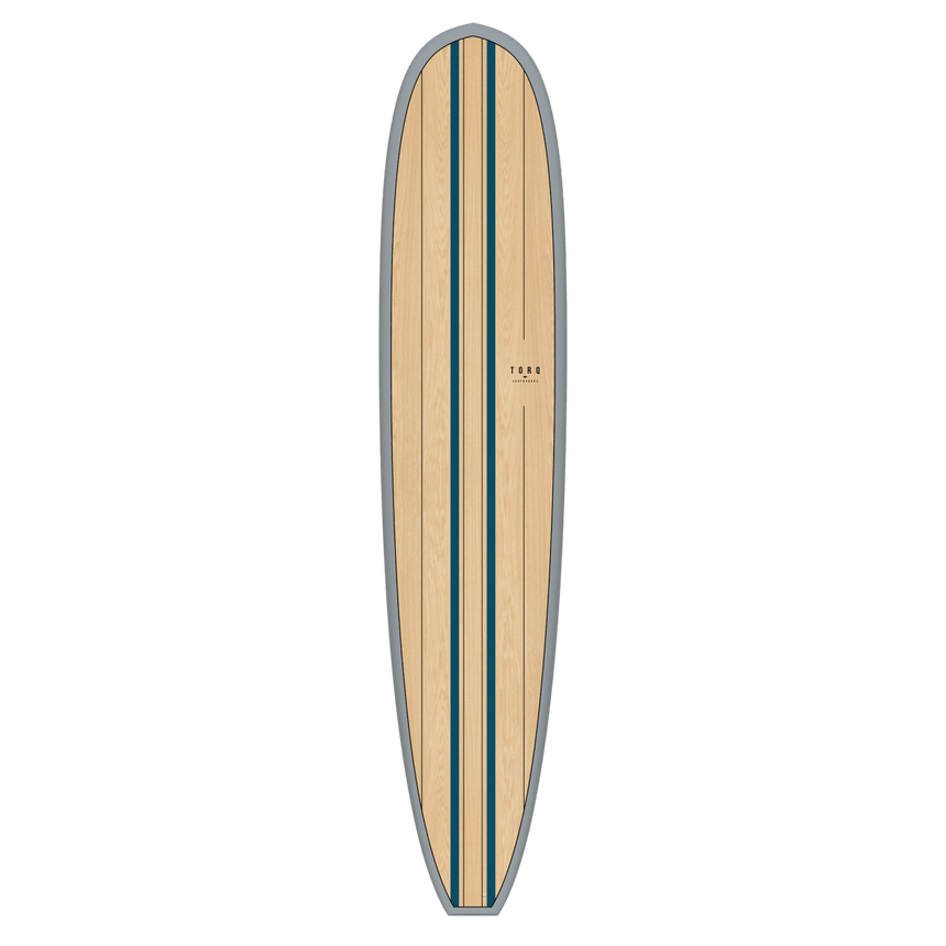 Long Tet Wood 9"1 Planche De Surf LongboardLongboardTorq