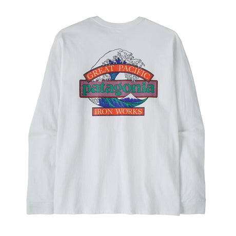 L/S Great Waves Responsibili Tee - T Shirt Manches Longues HommeTee ShirtsPatagonia
