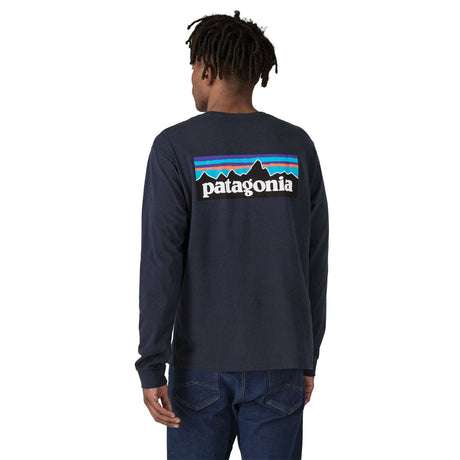 L/S P-6 Logo Responsibili Tee - T Shirt Manches Longues HommeTee ShirtsPatagonia
