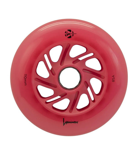 Luminous 85A Red Red Roues De Roller En Ligne LumineusesRoller WheelsLuminous