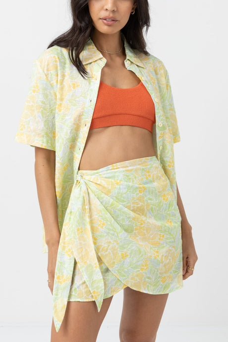Magnolia Floral S/S - Chemise FemmeChemisesRhythm