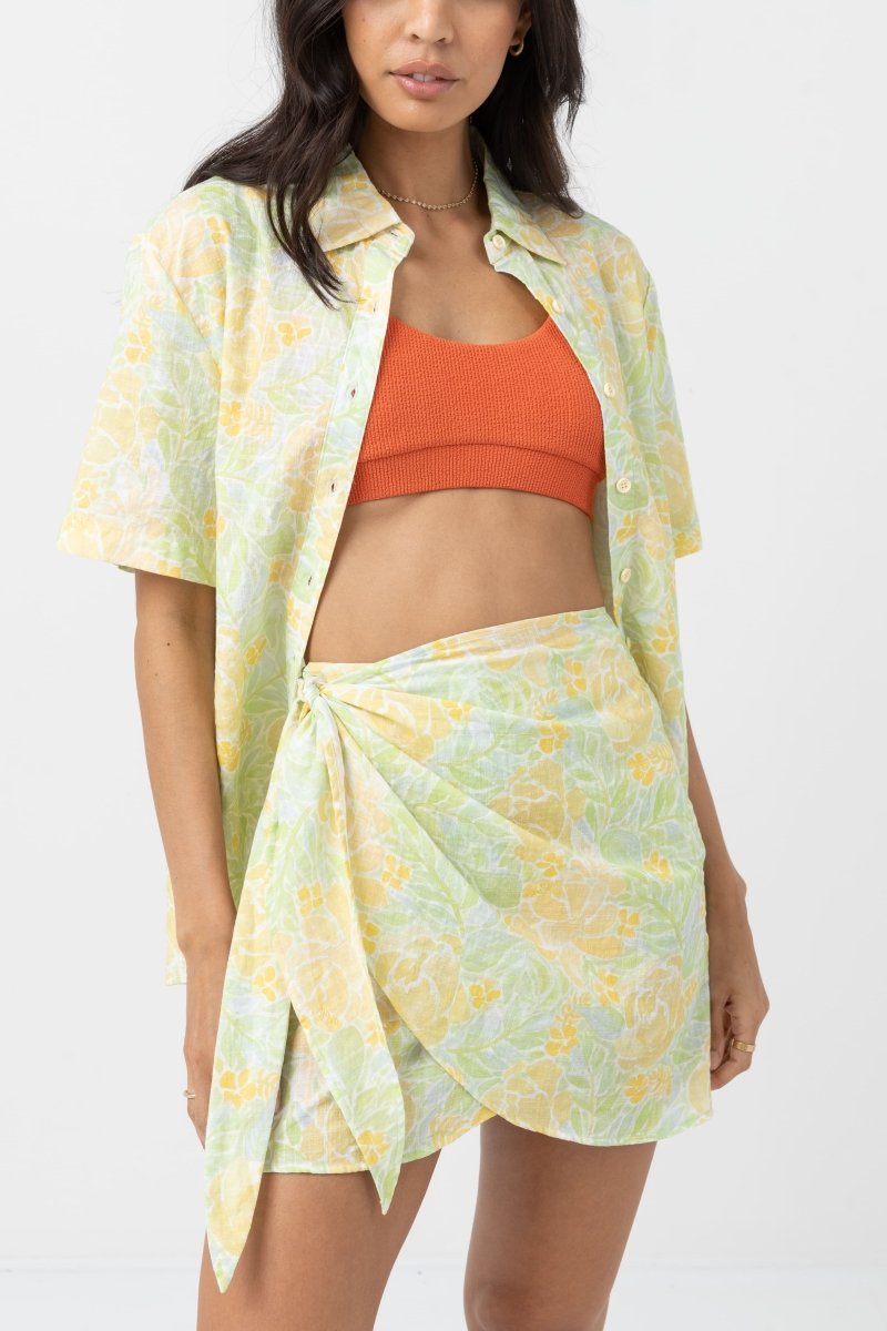 Magnolia Floral S/S - Chemise FemmeChemisesRhythm