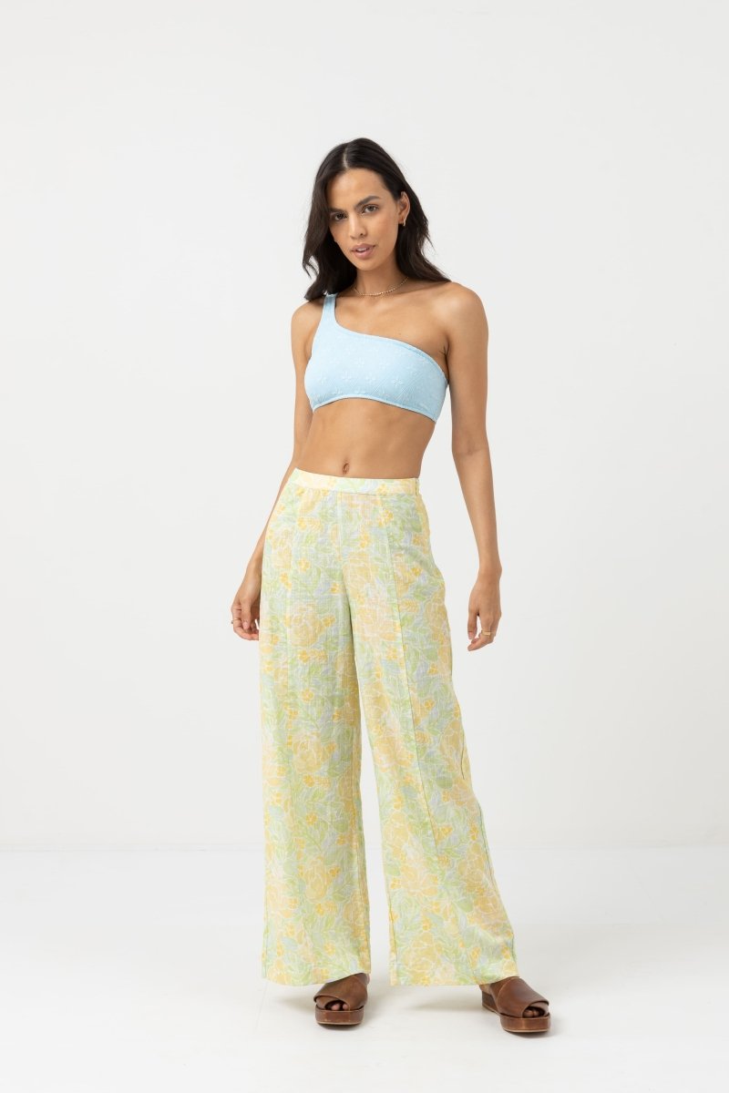 Magnolia Floral - Wide Leg Pantalon FemmePantalonsRhythm