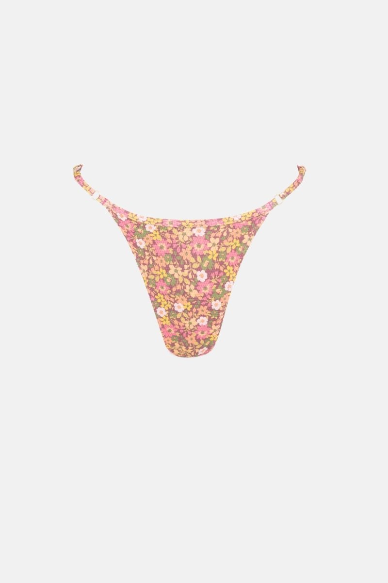 Marie Floral Adjustable Side Hi Cut - Bas de Maillot FemmeMaillots De BainRhythm