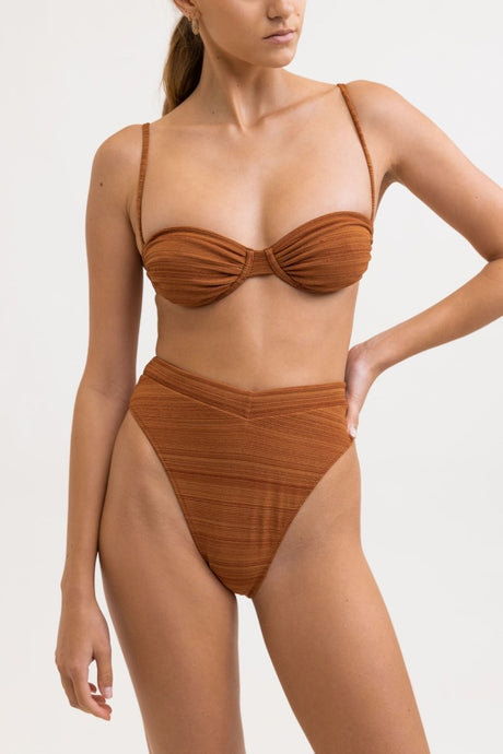 Marle Gathered - Haut De Maillot FemmeMaillots De BainRhythm