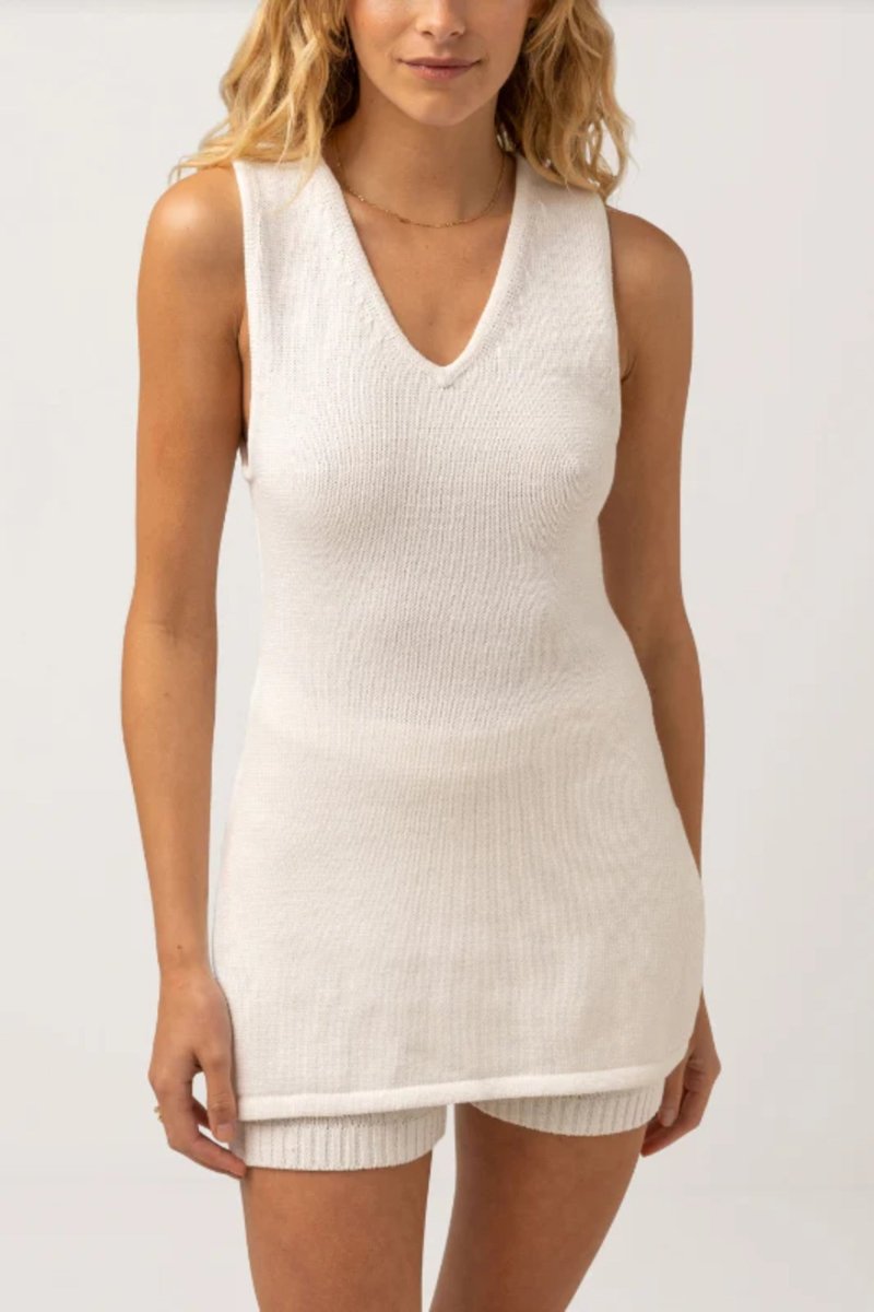 Miami V Neck Knit - Top FemmeDébardeursRhythm