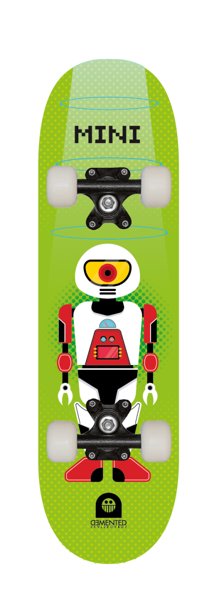MINI DEMENTED Small Wheels 50*30 SK8CompleteDemented