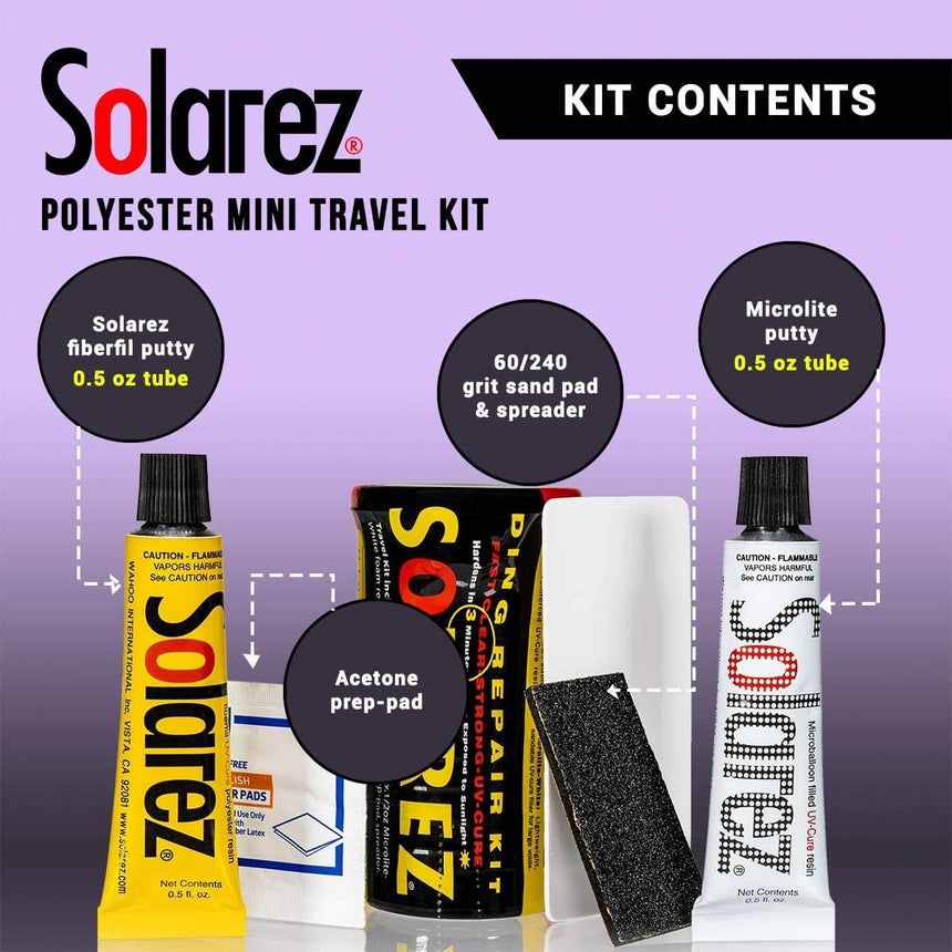 Mini Travel Kit Réparation SurfReparationSolarez