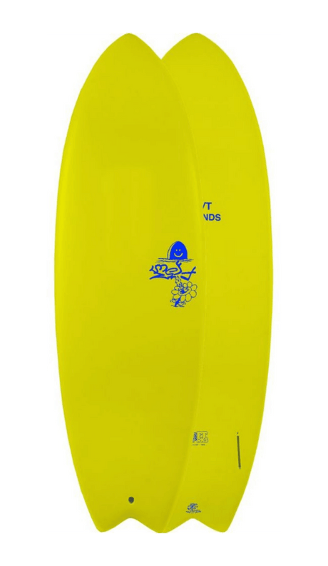 Misfit Beach Cloud SW Future ART - Planche Surf FishFishSurftech