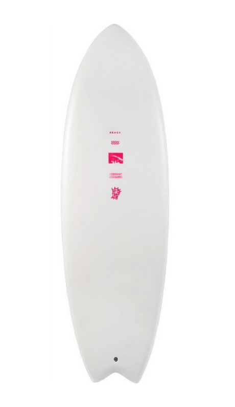 Misfit Beach Cloud SW Futures - Planche Surf FishFishSurftech