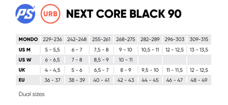 NEXT CORE 90 Rollers En Ligne Freeskate UnisexeRollers FreeskatePowerslide