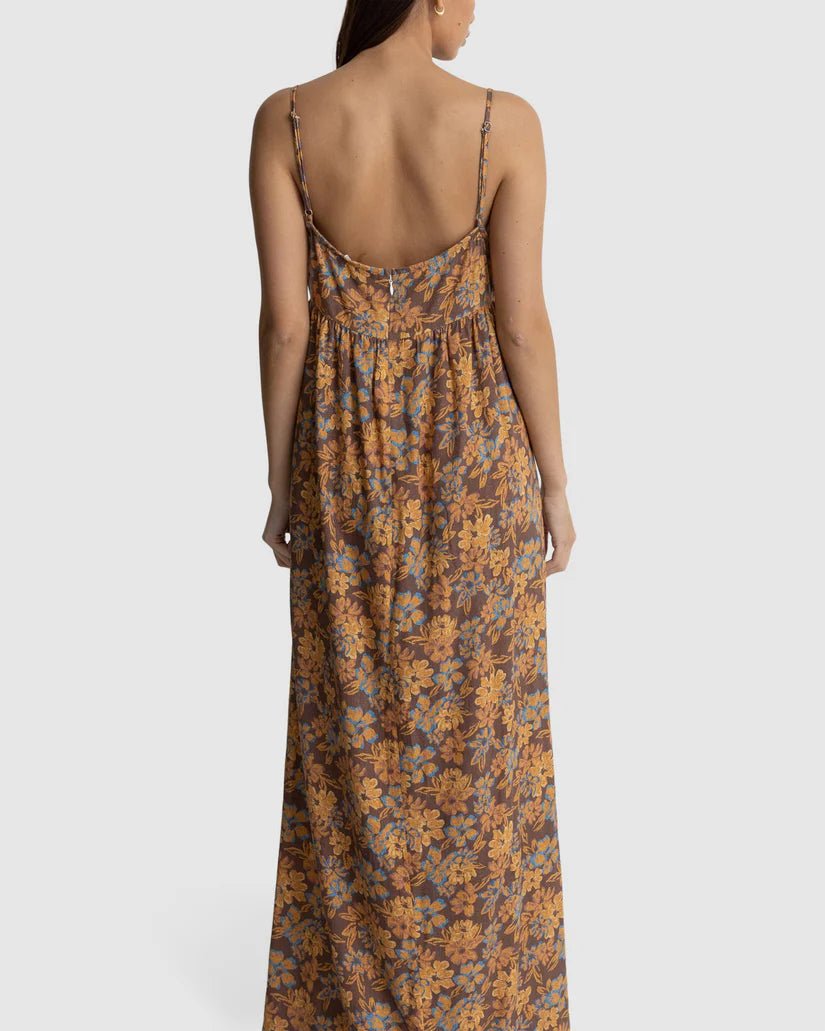 Oasis Floral - Robe Longue FemmeDressRhythm