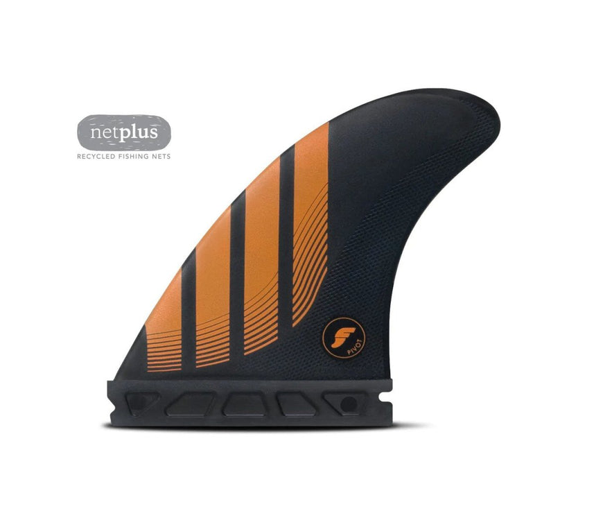 P6 Alpha Series Carbon Orange Dérives Thruster SurfDérivesFutures