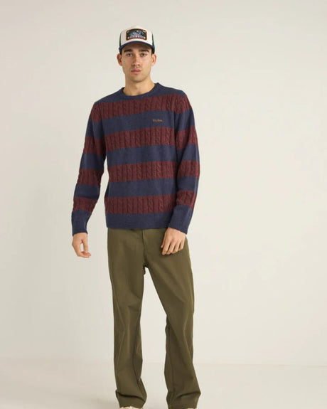 Pablo Mohair Stripe - Pull HommePullRhythm
