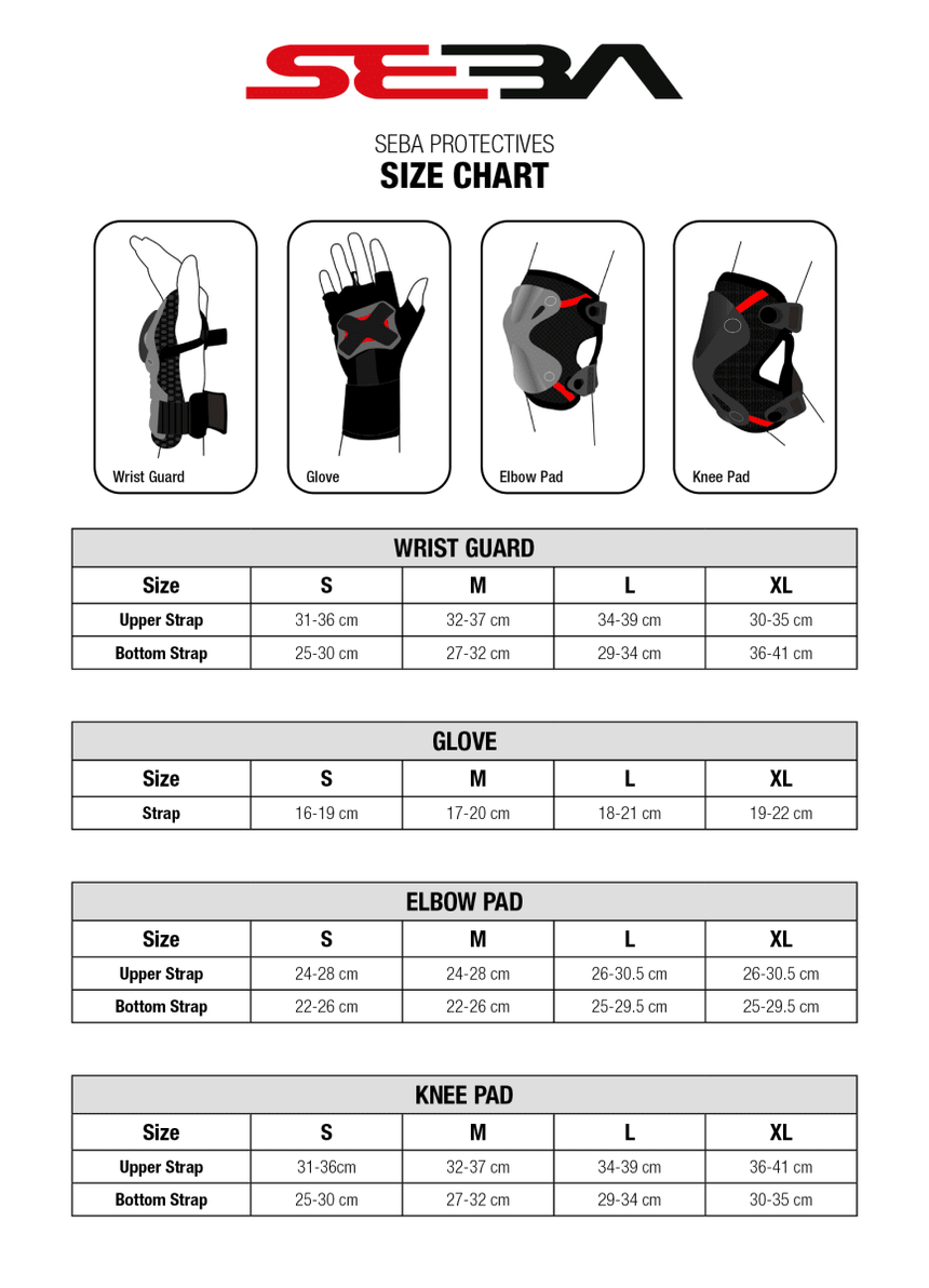 Pack 3 Protections Pro Skate RollerPacksSeba