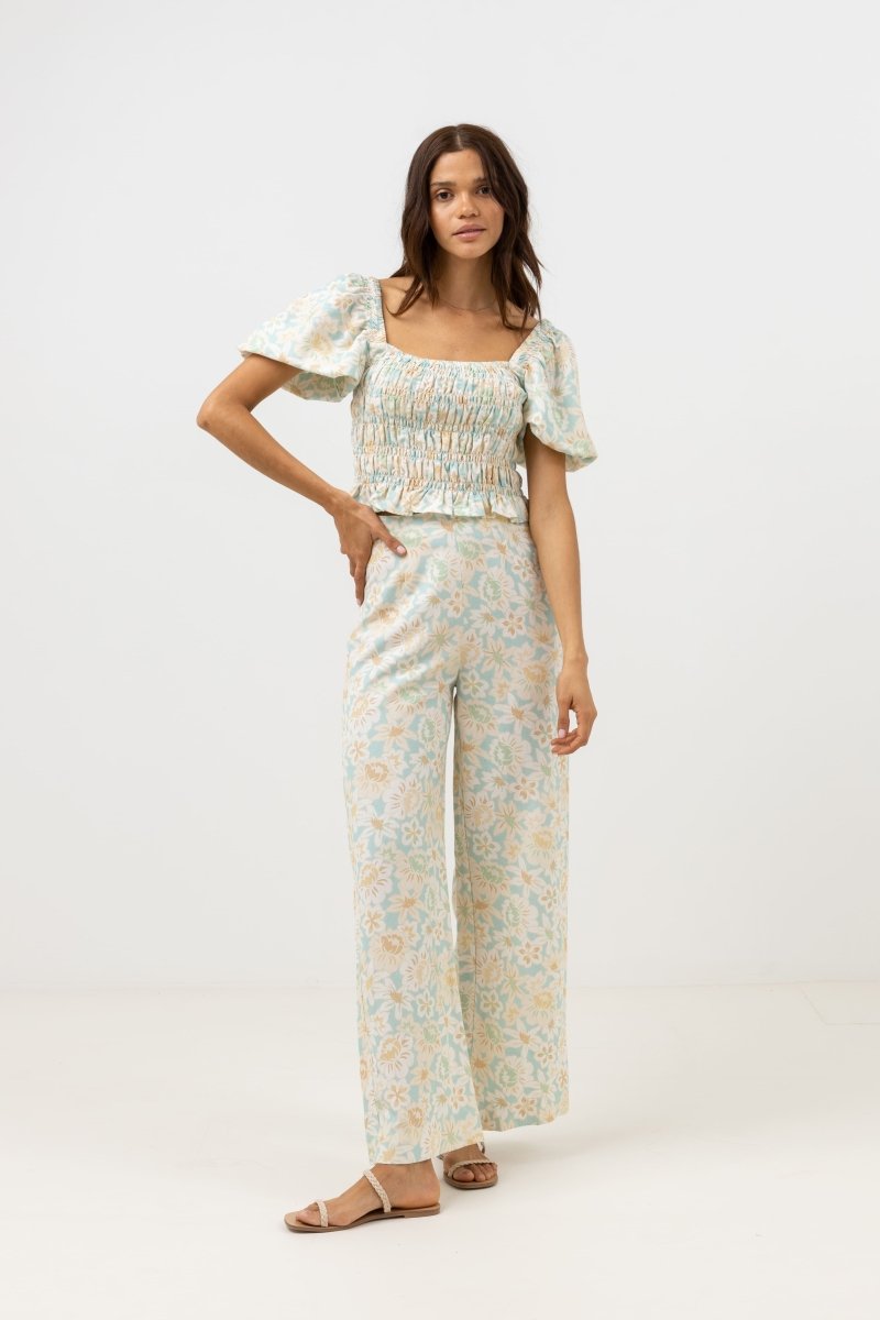 Paloma Floral Smocked - Top FemmeDébardeursRhythm