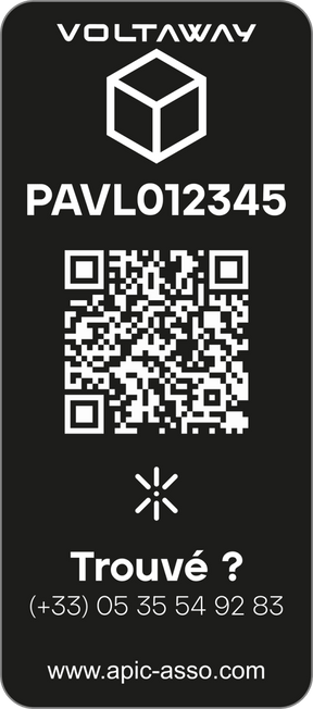 Paravol StickerSecurityVoltaway