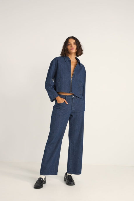 Pinstripe Cropped - Veste FemmeVestesRhythm