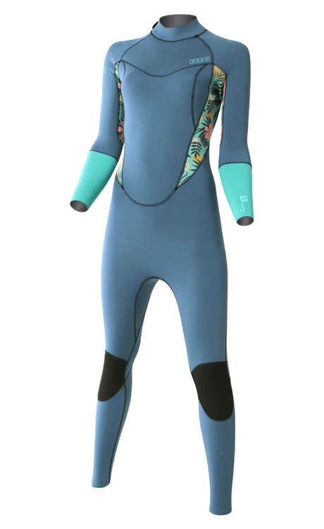 Combinaison Plongée Enfant 3 Mm Néoprène Intégrale – Manches Longues, Fermeture Éclair Dos, Surf & Sports Nautiques