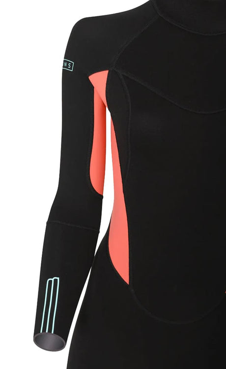 Pioneer 5/4Mm Backzip Combinaison Néoprène Femme#SteamersMdns