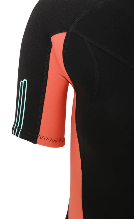 Pioneer Combinaison Shorty Manches Courtes Surf Femme#ShortyMdns
