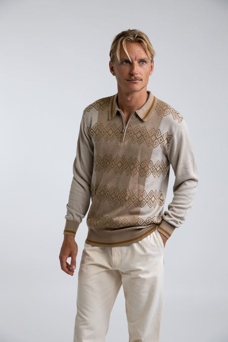 Polo L/S - Pull HommePullRhythm