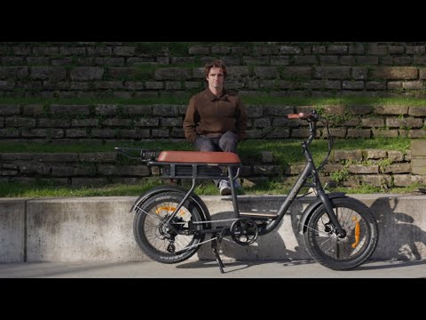 Voltaway Twinnee Elektrisches Zweisitz-Fahrrad Sand 17AH