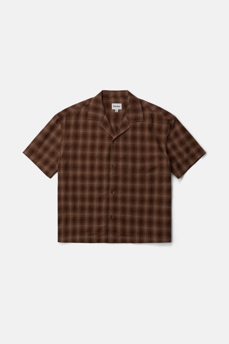 Relaxed Shadow Check - S/S Chemise HommeChemisesRhythm