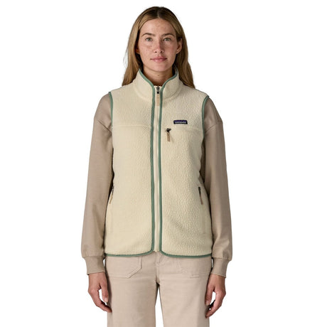 Retro Pile Fleece Vest - Veste Polaire Zippée Sans Manches FemmePolairesPatagonia